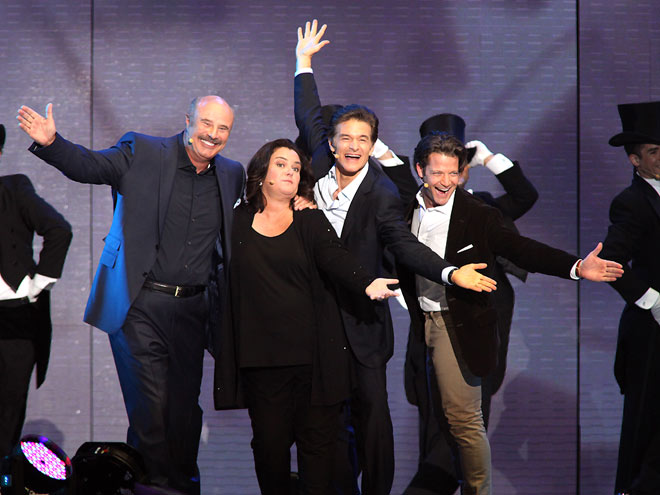 ROSIE O'DONNELL
 photo | Dr. Oz, Nate Berkus, Phil McGraw, Rosie O'Donnell