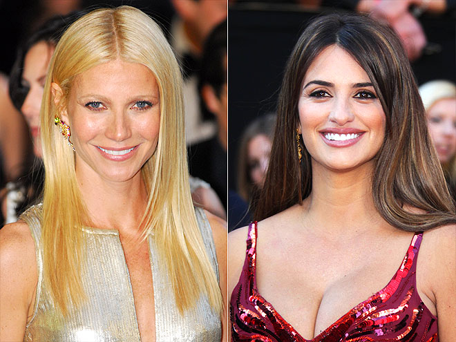 SUPER-STRAIGHT HAIR photo | Gwyneth Paltrow, Penelope Cruz