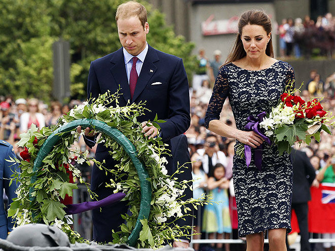 A MOMENT OF SILENCE
photo | Kate Middleton, Prince William
