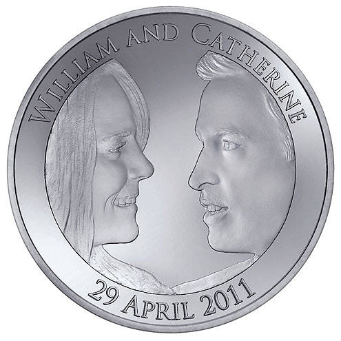 WEDDING COIN
photo | Kate Middleton, Prince William