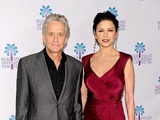 Celebs Party in Palm Springs | Catherine Zeta-Jones, Michael Douglas
