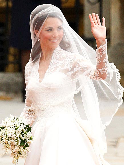 Royal Wedding Gown Kate Middleton's Alexander McQueen Peoplecom