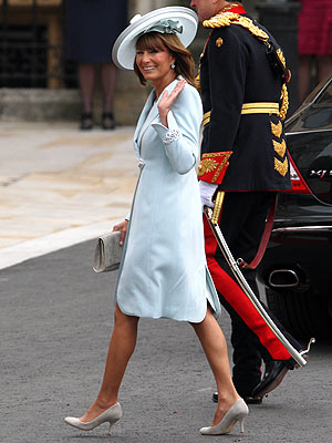 Carole Middleton Wears One of Princess Diana's Favorite Designers to the Wedding | Royal Wedding