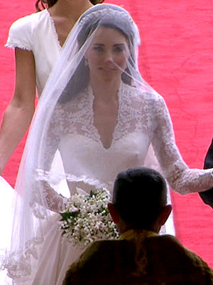 jessie baylin wedding. McQueen wedding gown.