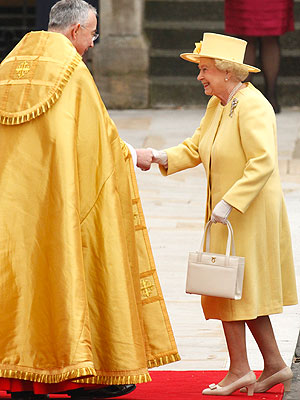 Queen Elizabeth's Wedding Look: Prim(rose)