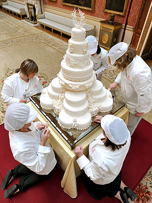 Prince William and Catherine Middleton Wedding Cake 