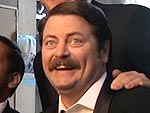 Nick Offerman's Wildly Perfect Date Night