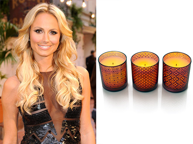 STACY KEIBLER: FLAMELESS CANDLES photo | Stacy Keibler