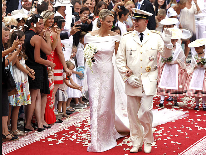 PRINCESS BRIDE
photo | Charlene Wittstock, Prince Albert