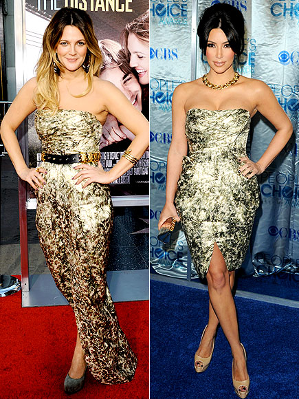 DREW VS. KIM photo | Drew Barrymore, Kim Kardashian
