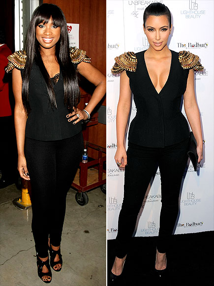 JENNIFER VS. KIM photo | Jennifer Hudson, Kim Kardashian