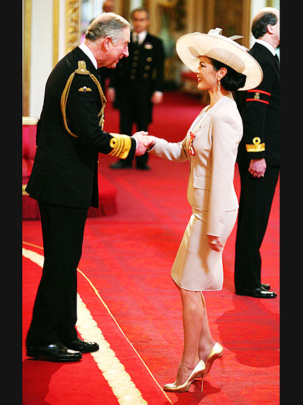 ROYAL WELCOME photo | Catherine Zeta-Jones, Prince Charles