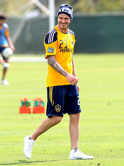 MELLOW YELLOW photo | David Beckham