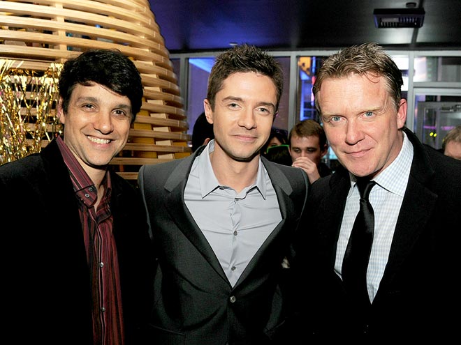 BACK TO THE PRESENT photo | Anthony Michael Hall, Ralph Macchio, Topher Grace