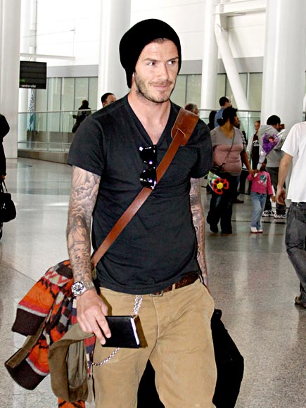 TRAVELING LIGHT
 photo | David Beckham