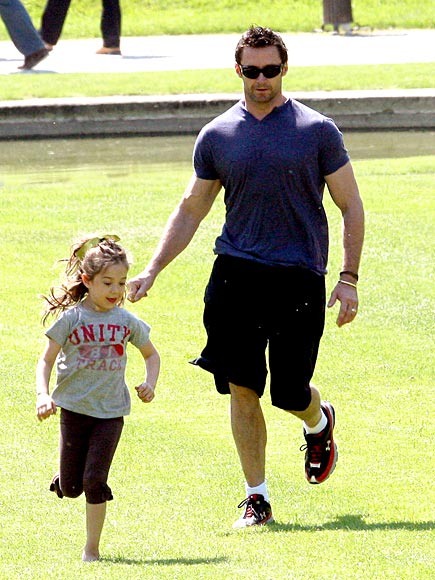 PARISIAN PLAYDATE photo | Hugh Jackman