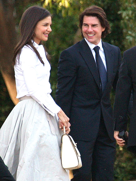 WEDDING WHITES photo | Katie Holmes, Tom Cruise
