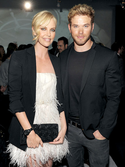 FACE TIME photo | Charlize Theron, Kellan Lutz