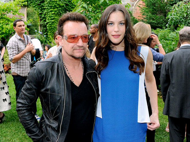 FASHIONABLE FRIENDS photo | Bono, Liv Tyler