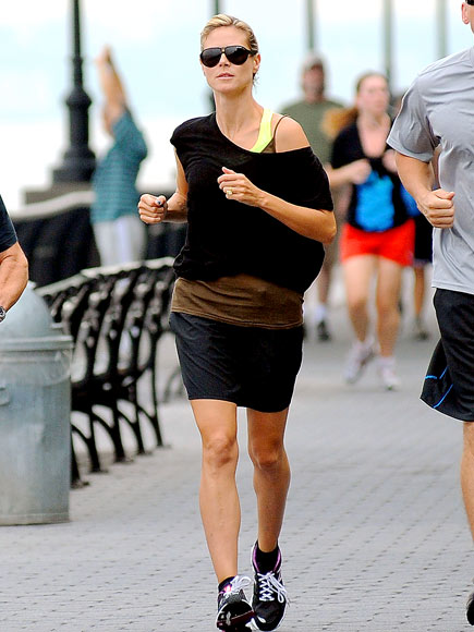 RUNNER'S WORLD photo | Heidi Klum