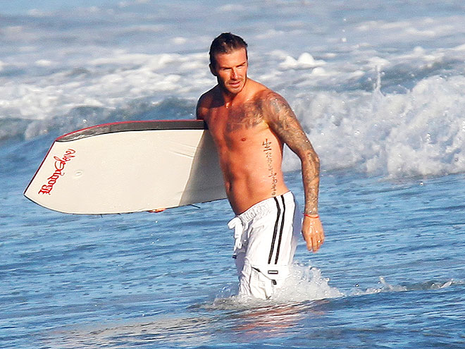 SURF'S UP photo | David Beckham