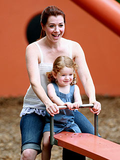 Alyson & Satyana: Away Whee Go | Alyson Hannigan