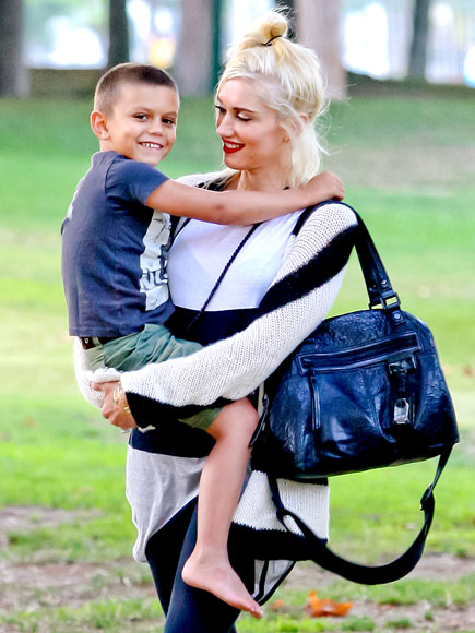 GOING GREEN photo | Gwen Stefani, Kingston Rossdale
