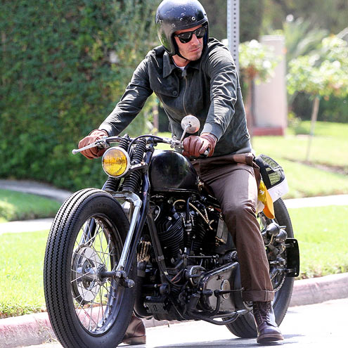 BIKER BOY
photo | David Beckham