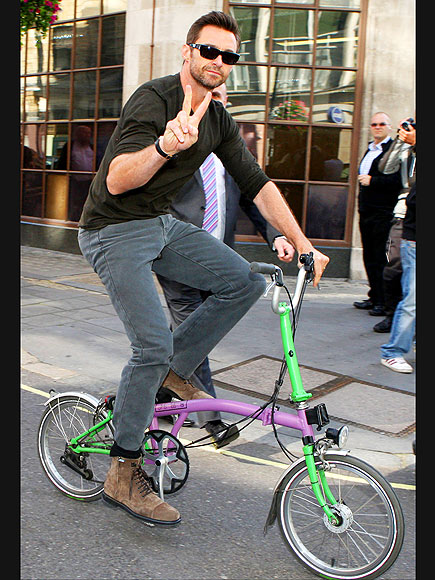 PEACE-FUL RIDE photo | Hugh Jackman