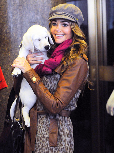 CUDDLING COSTARS photo | Denise Richards