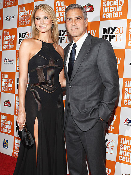 GLOW ON photo | George Clooney, Stacy Keibler