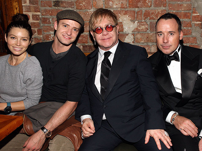 'SOUTHERN' EXPOSURE photo | Elton John, Jessica Biel, Justin Timberlake