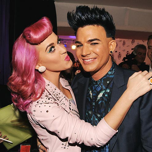 Pretty in Pink photo | Adam Lambert, Katy Perry