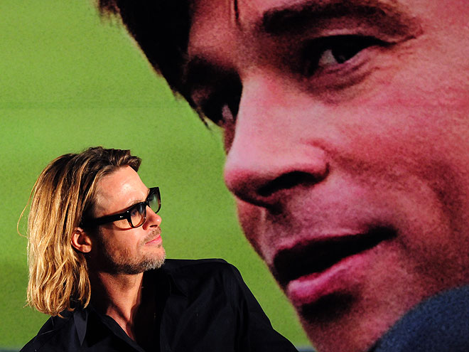 SEEING DOUBLE
 photo | Brad Pitt