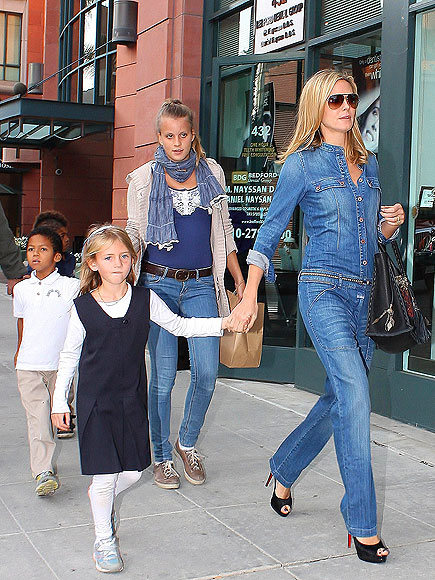 GOOD JEANS
 photo | Heidi Klum