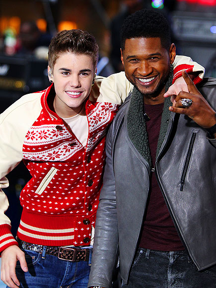 JINGLE BELL ROCK   photo | Justin Bieber, Usher