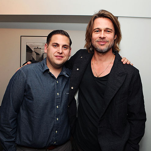 LEAN ON ME
 photo | Brad Pitt, Jonah Hill