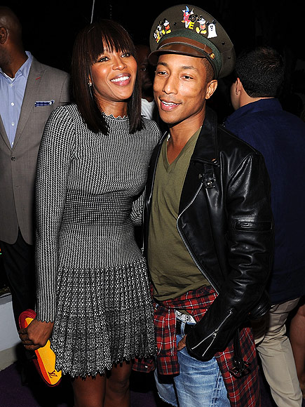 DRESSING WITH FLAIR photo | Naomi Campbell, Pharrell Williams