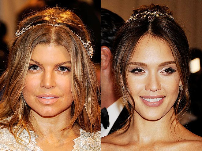 HAIR JEWELS photo | Fergie, Jessica Alba