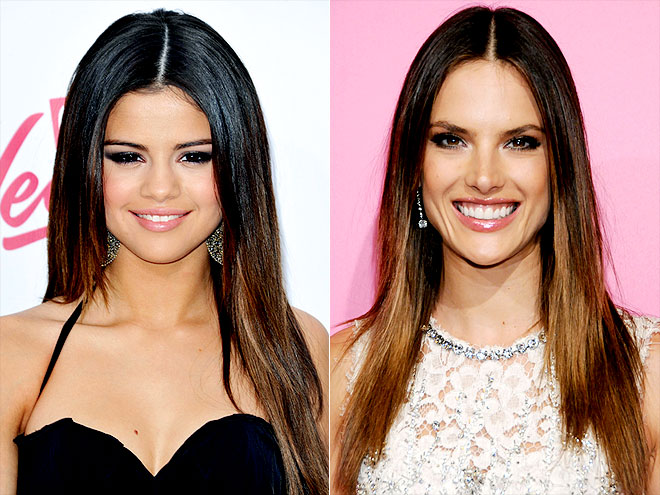 CENTER PART photo | Alessandra Ambrosio, Selena Gomez