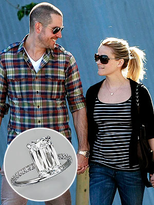 Reese Witherspoon Diamond Ring. Reese Witherspoon Engagement
