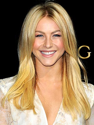 After a brief stint as a brunette Julianne Hough is happy to be back to 