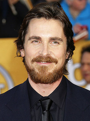 Long Hair And Beard Styles. Christian Bale Cuts His Long