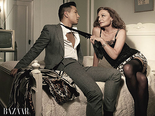 Exclusive: Winona Ryder and Diane von Furstenberg are Fashion's Femme Fatales