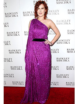 Rumer Willis Badgley Mischka
