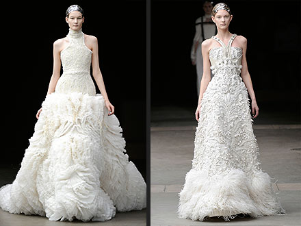 mcqueen wedding gowns