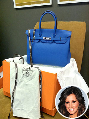 Ashley Tisdale Buys a Birkin Bag