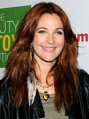 drew barrymore red hair. Drew Barrymore Hair