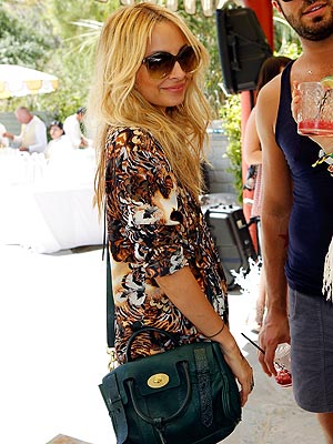 Nicole Richie attends the Mulberry Pool Party in Palm Springs