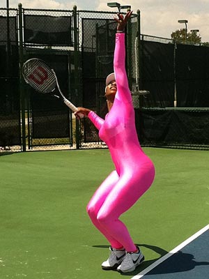 Serena Williams's Hot Pink Bodysuit Explained
